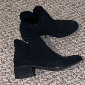 Black ankle boots